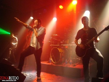Against the Waves + Left in the Wake + Ghosts and Me en Madrid (Octubre de 2012)