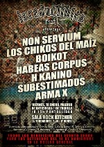 Irreductibles Fest: Non Servium + Los Chikos del Maiz + Boikot + Habeas Corpus + Arma X + Subestimados + H Kanino
