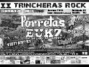 Trincheras Rock: Porretas + El Ultimo Ke Zierre + Iron What? + Visitantes + Por Instinto + Ziniko + SeÃ±or Maligno
