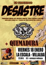 Desastre + Quemadura