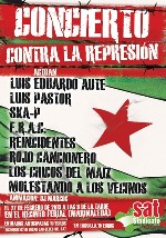 Concierto contra la represiÃ³n: Reincidentes + Ska-P + Los Chikos del Maiz + Molestando a los Vecinos