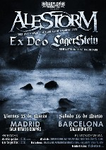 Alestorm + Ex Deo + LagerStein