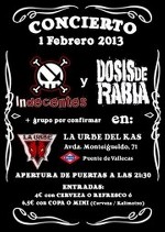 Dosis de Rabia + Indecentes + Kalamares en su Tinto