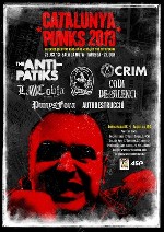 Catalunya Punks 2013: The Anti-Patiks + Crim + La Cobla + Dropools + Punys Fora + Autodestruccio + Codi de Silenci