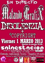 Matando Gratix + Insolenzia + Copyright