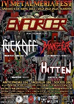 Metalmeria Fest: Enforcer + Fuck Off + Manzer + Roar + Hitten