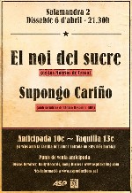 El Noi del Sucre + Supongo CariÃ±o