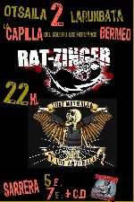Rat-Zinger + Toni Metralla y los Antibalas en Bermeo (Febrero de 2013)