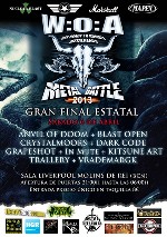 W.O.A. Metal Battle: Anvil Of Doom + Blast Open + Crystal Moors + Dark Code + Grapeshot + In Mute + Kitsune Art + Trallery + Vrademargk