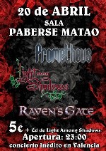 RavenÂ´s Gate + Light Among Shadows + Prometheus
