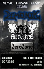 Demonik + Mercyless + Zero Zone