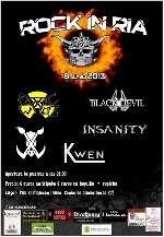 Rock in Ria: Toxic Waltz + Black Devil + Insanity + 3 Jabalis + Kwen