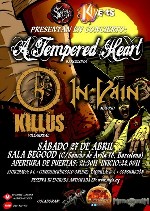 In Vain + Killus + A Tempered Heart
