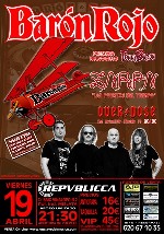 Baron Rojo + Zarpa + Over/Dose