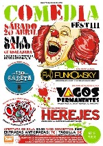 Comedia Fest: Vagos Permanentes + Herejes + Funkowsky + El Tio La Careta + Operacion Resaka