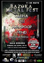 Bazoka Metal Fest: Alerta + OST + Amargor + Fiend