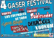 Gaser Festival: Los Culpables de Todo + Carta Baladi + Fabes con Almejes