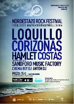 Nordestazo Rock: Loquillo + Corizonas + Hamlet + Costas + Sandford Music Factory