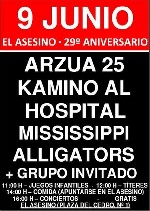 Arzua 25 + Kamino al Hospital + Mississippi Aligators