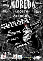 Moreda Rock: Sinkope + No Konforme + Sinopsis + Mala Komunikacion