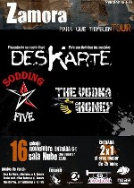 Deskarte + Sodding Five + The Vodka and Honey