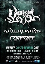 Violent Eve + Overdown + Corpore