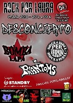 Desconcierto + Bomba Lapa + Rock Perversio + The Phantoms