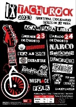 Tachu Rock 2013: Trashtucada + Desastre + Misplace + Los Tavones + Ska as One