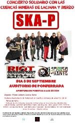 Ska-P + Riot Propaganda + Spanta la Xente