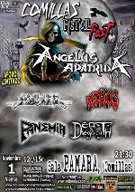 Comillas Metal Fest: Angelus Apatrida + Soldier + Ethos + Pandemia + Death Legacy