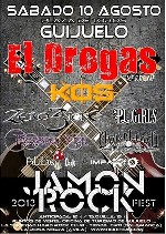 Jamon Rock: El Drogas + K-OS + Zero3iete + PL Girls + Paranoid Fish + Overloud + Pililos Oak + Impakto