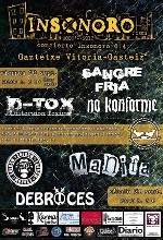 D-Tox + No Konforme + Sangre Fria