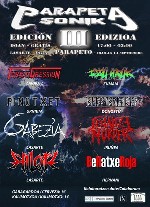 Parapeta Sonik: Thrashgression + Hilotz + Izu Nauk + Biersbreaker + Gabezia + Legalize Murder + Behatxe Roja + Pinotxet