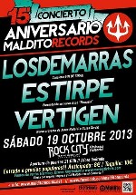 Los de Marras + Estirpe + Vertigen