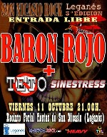 Baron Rojo + Teto + Sinestress