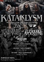 Kataklysm + Krisiun + Fleshgod Apocalypse