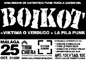Boikot + Viktima o Verdugo + La Pila Punk