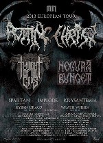 Rotting Christ + Twilight of the Gods + Negura Bunget + Hyban Draco + Wrath Within en Madrid (Noviembre de 2013)