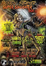 Boston Steamer Super Salughter: A New Heaven Arise + Wolves are coming + The Chaos is Coming + Above the Seas