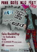 Weakness of Violence + Down the Riot + Blowjob + Asskick