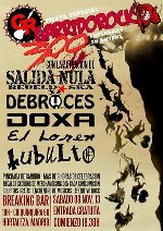 Fiesta GarridoRock: Salida Nula + Debruces + Doxa + Tubulto + El Loren