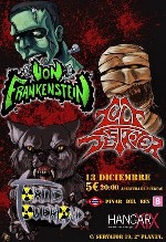 Von Frankenstein + Cult Destroyer + Toxic Overload