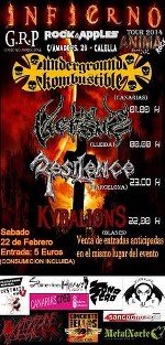 Underground Kombustible + Resilence
