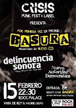 Basura + Delincuencia Sonora