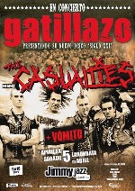 The Casualties + Gatillazo + Vomito