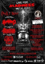 Live For Madness Metal Fest: Anvil Of Doom + Hummano + Primitive + Mutant Squad + Neverside
