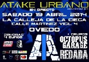 Atake Urbano + Octopus Garage + Redada