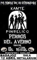 Kante Pinrelico + Perros del Averno + Los Restos