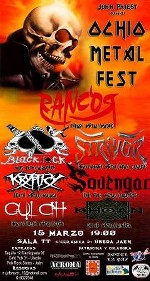 Ochio Metal Fest: Rancor + Black Rock + Strivor + Culch + Khoan