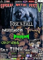 Euskal Metal Fest: Rise to Fall + Dawnmaster + Trallery + Human + Can of Worms + Helldamm
